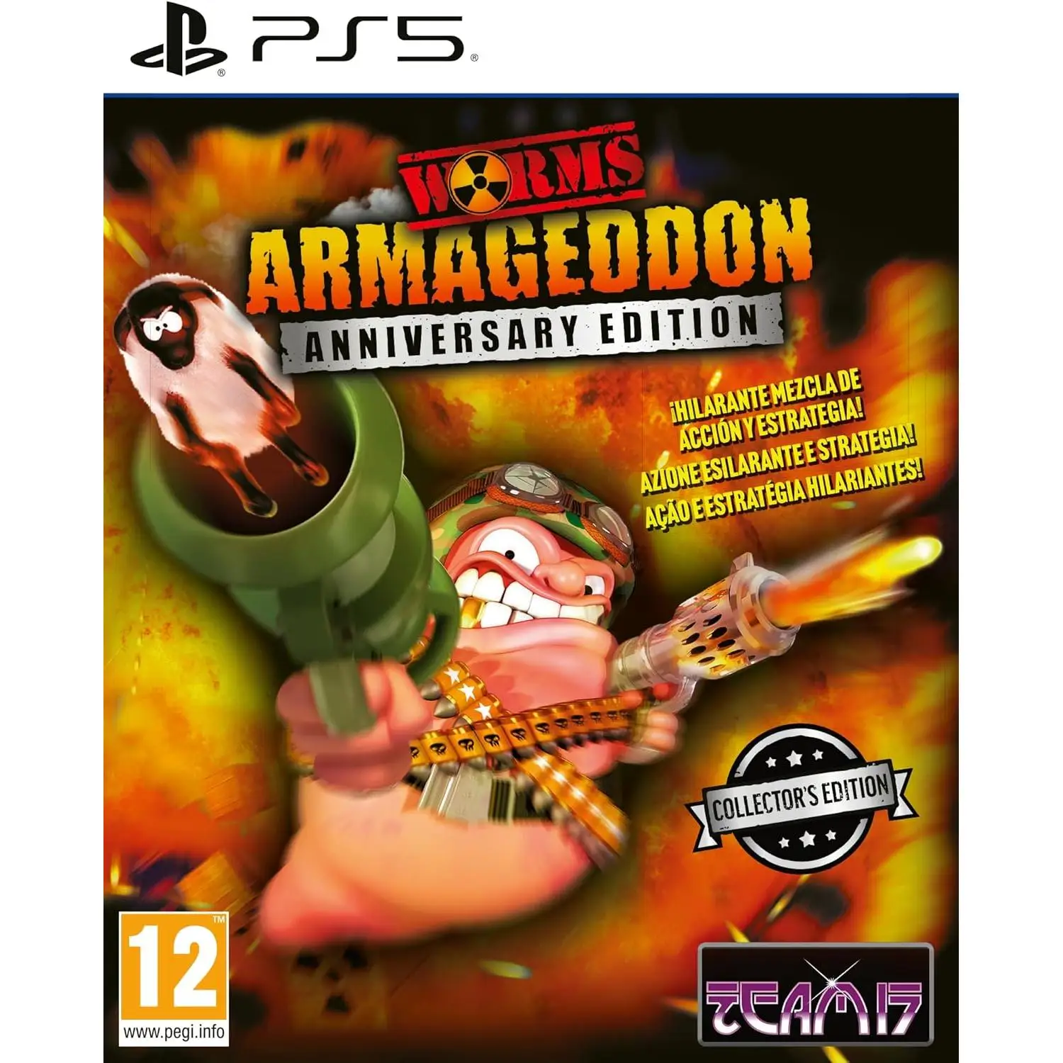 Worms Armageddon Anniversary Collector Edition para PS5