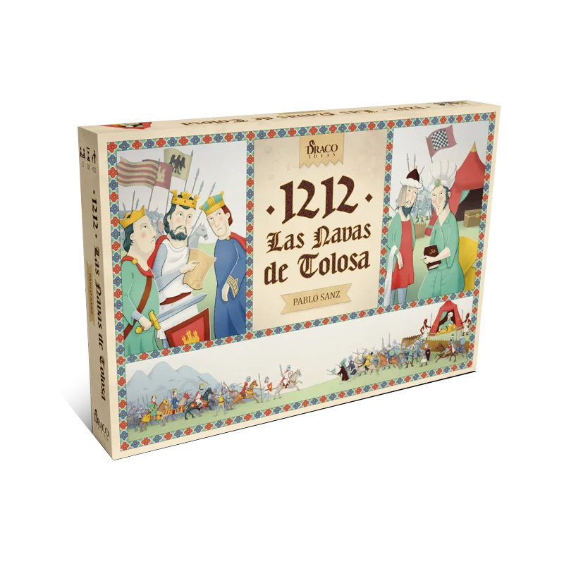 1212 Las Navas de Tolosa de Draco Ideas-asymmetric board game for 2 participants