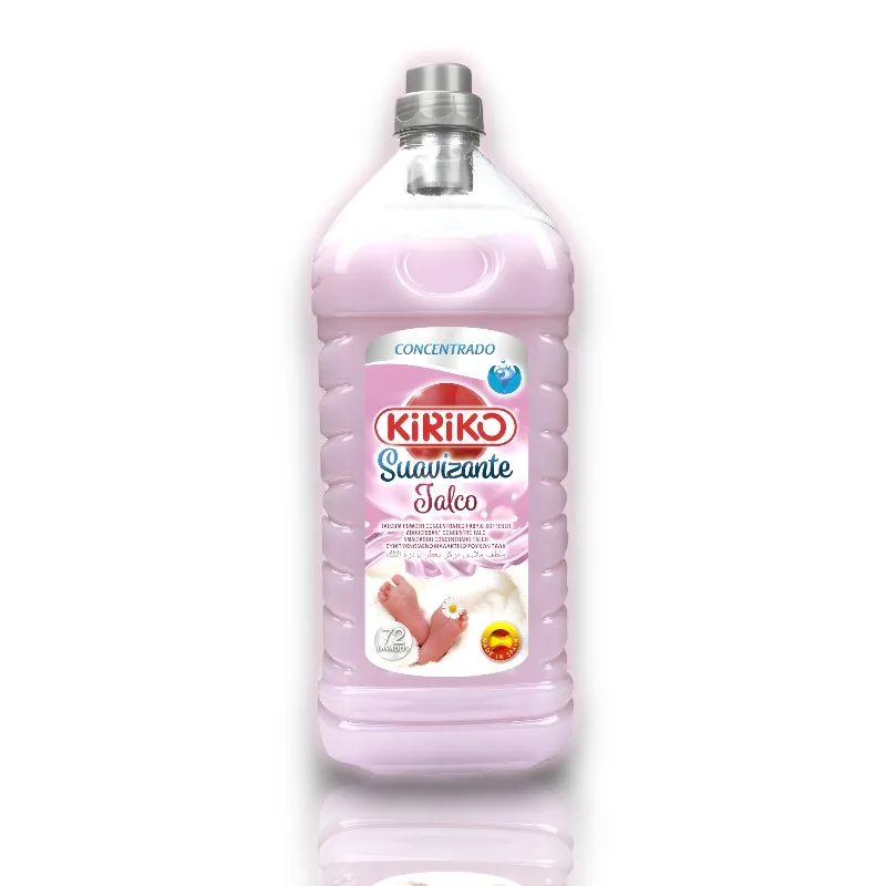 Kiriko - Suavizante Concentrado con Microcápsulas -  Fragancia Talco - 2000 ml.