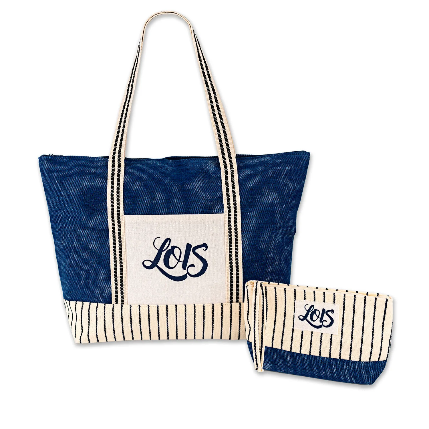 Lois Bolsa Playa - Bolsas De Playa Grandes - Bolsas De Playa De Marca - Bolsa De Playa Con Cemallera - Bolso De Playa De Moda