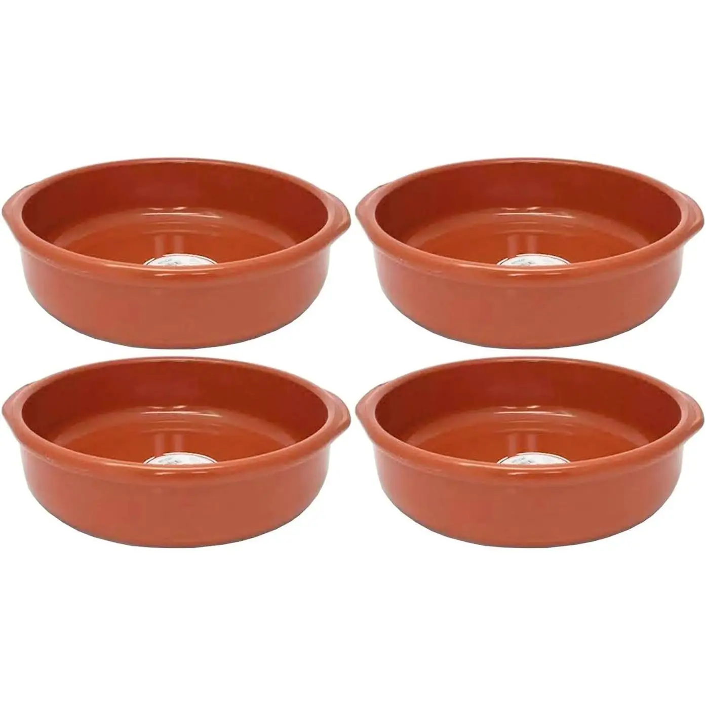 C.A | Cazuela de Barro Redonda 🍲 | Apta para Vitro, Horno y Cocina Tradicional | Perfecta para Guisos y Asados Caseros