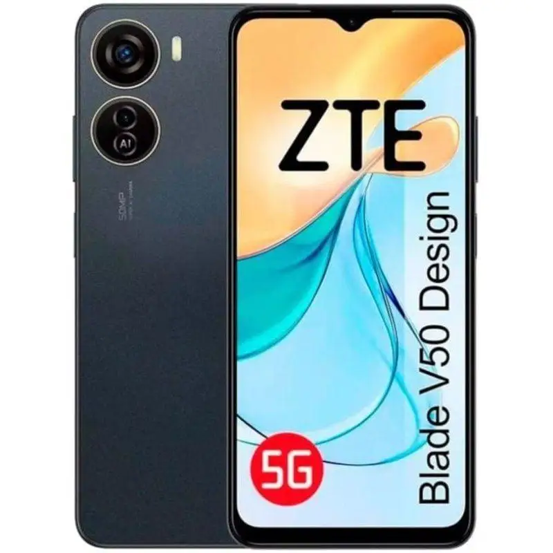 ZTE Blade V50 Design 4GB + 128GB - 6.6' - 5G - Smartphone - Negro