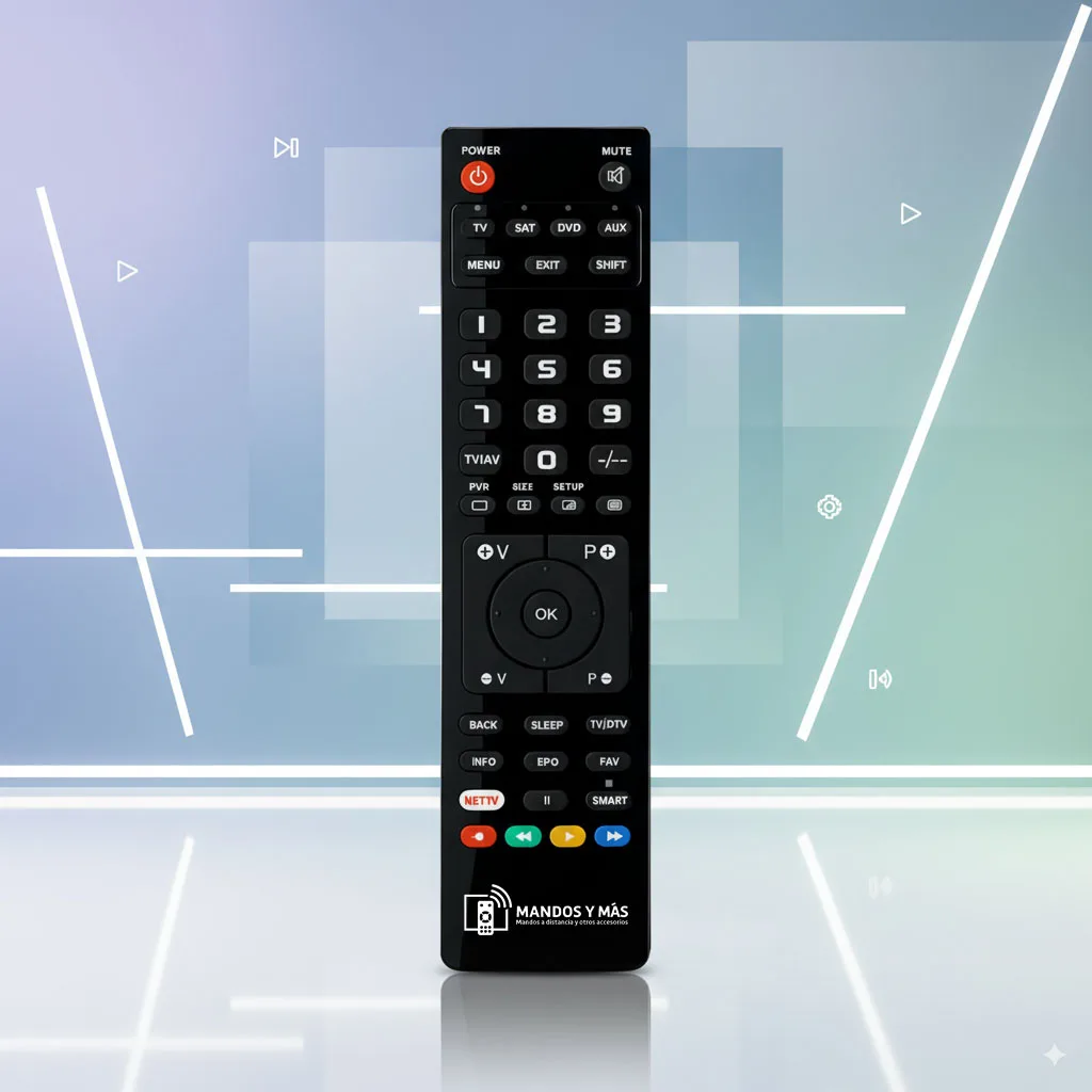 Tv td-systems k32dlv3h - coded replacement remote control with all the functions of the original