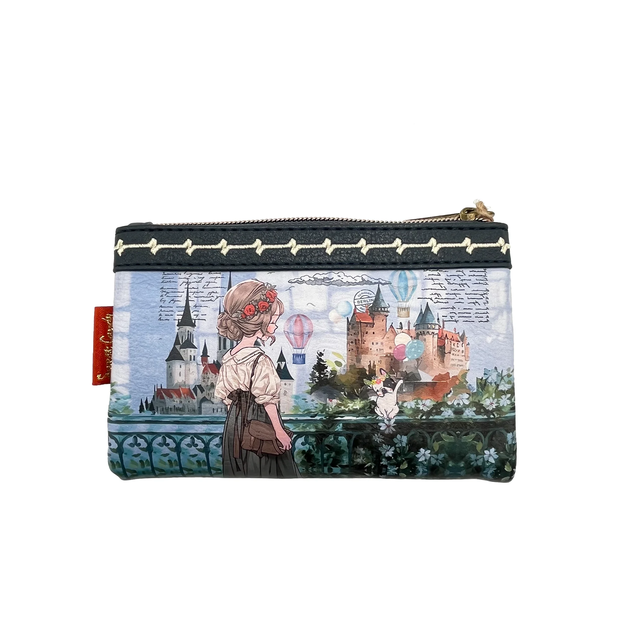 Monedero ilustrado con diseño artístico Sweet Candy