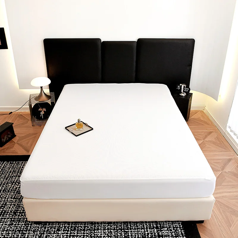 Protector Colchón Cubierta De Colchón 100% Impermeable. Suave, Transpirable y  Color Blanco. Sábana Bajera Lavable A Máquina. Cama 90cm/105cm/135cm/150cm/180cm