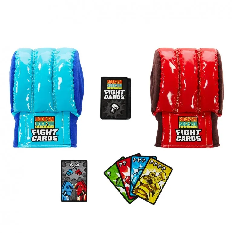 Game Rock'em Sock'em Robots fighting cards (Mattel HTW64)