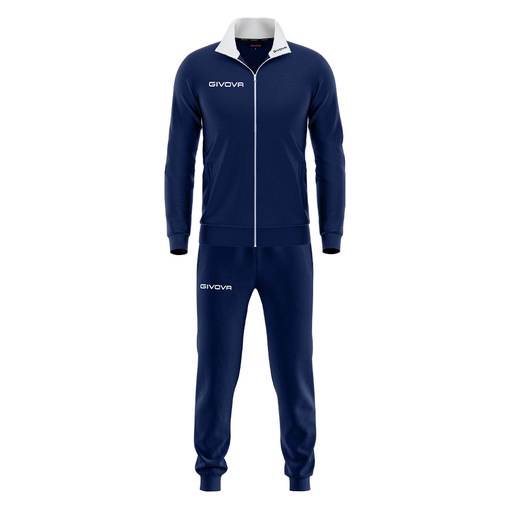 Givova Tuta Torino sports tracksuit full sports sportswear Unisex adult and child various colors