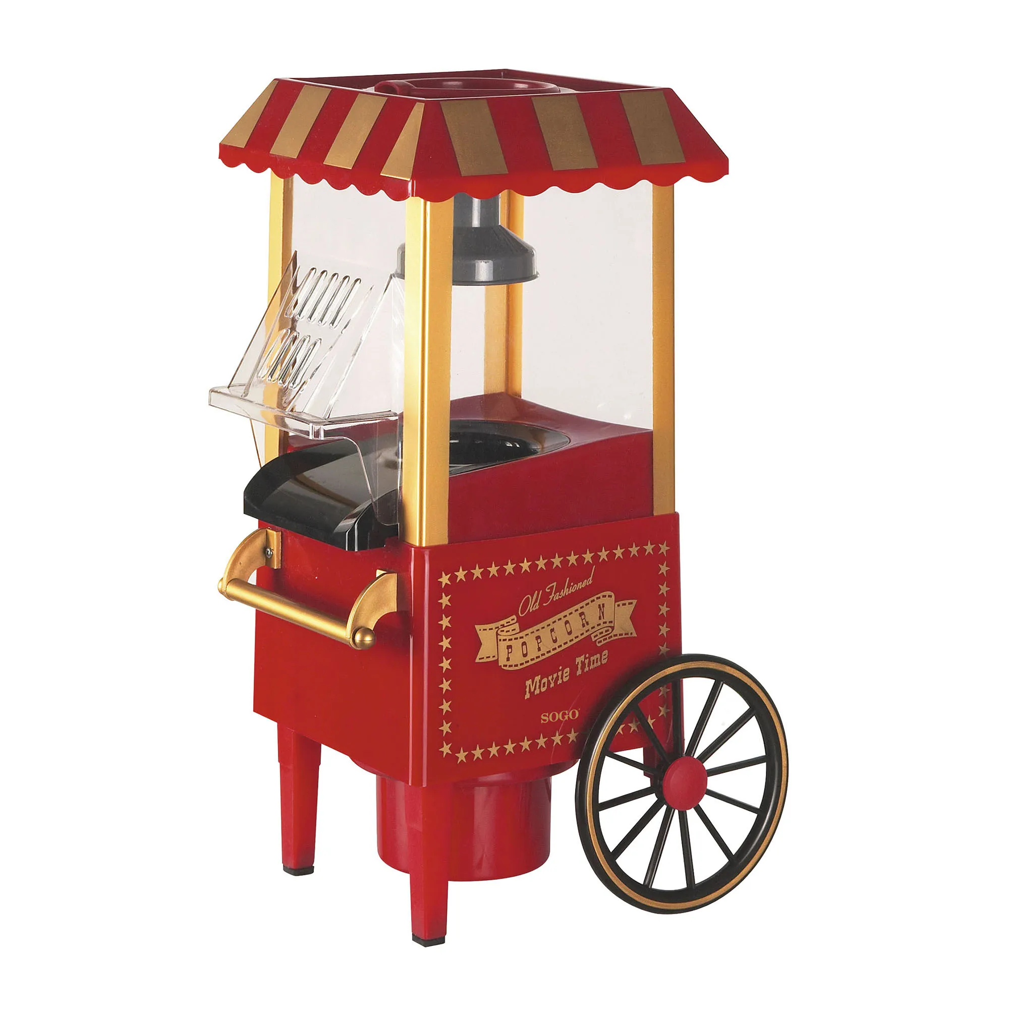 palomitera carrito antiguo sogo - 1200w
