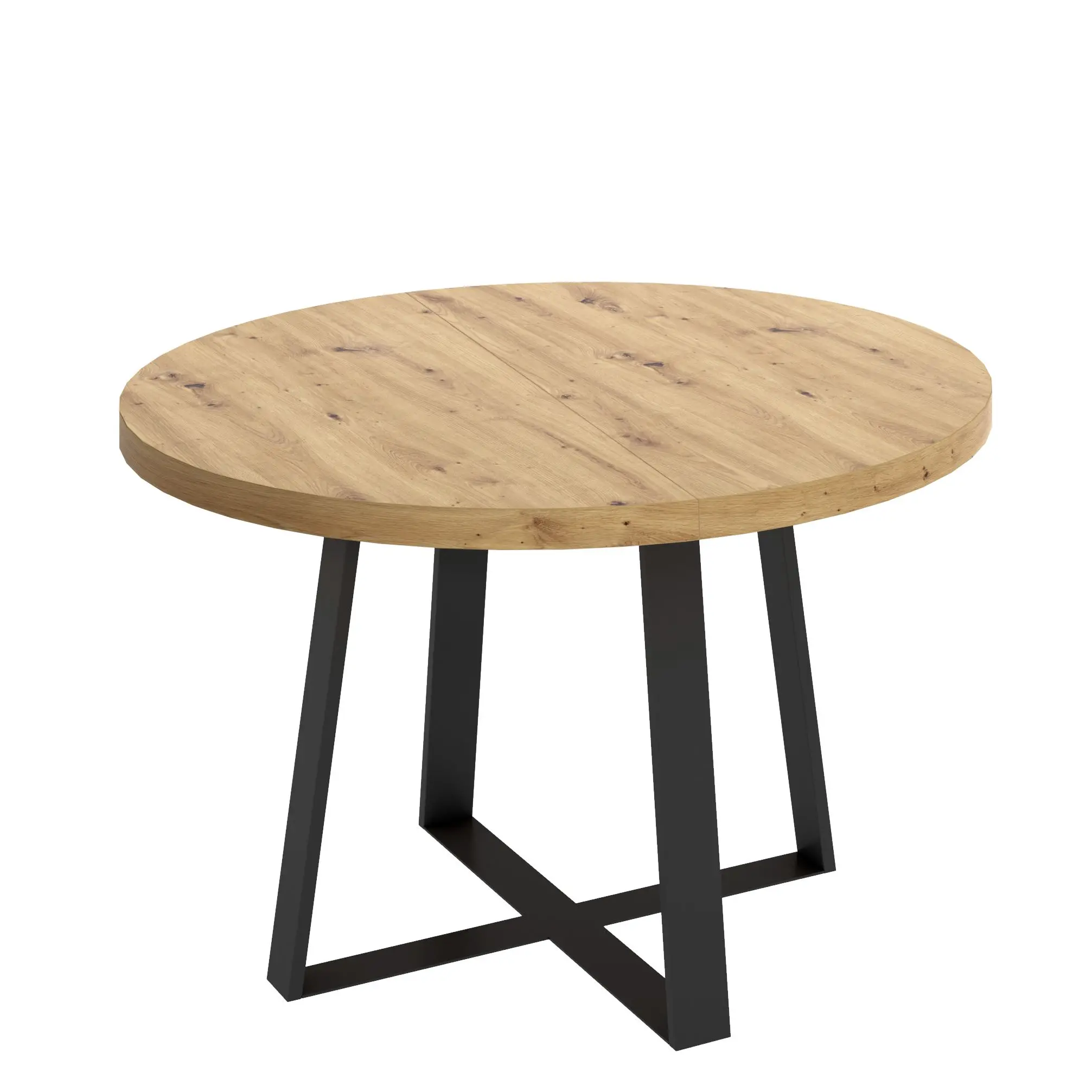 Mesa de Comedor Redonda Dekit DUNA Nordic Extensible