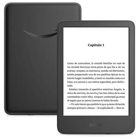 Amazon Kindle (2024), 6" HD 300ppp, 16 GB USB-C, Negro con publicidad