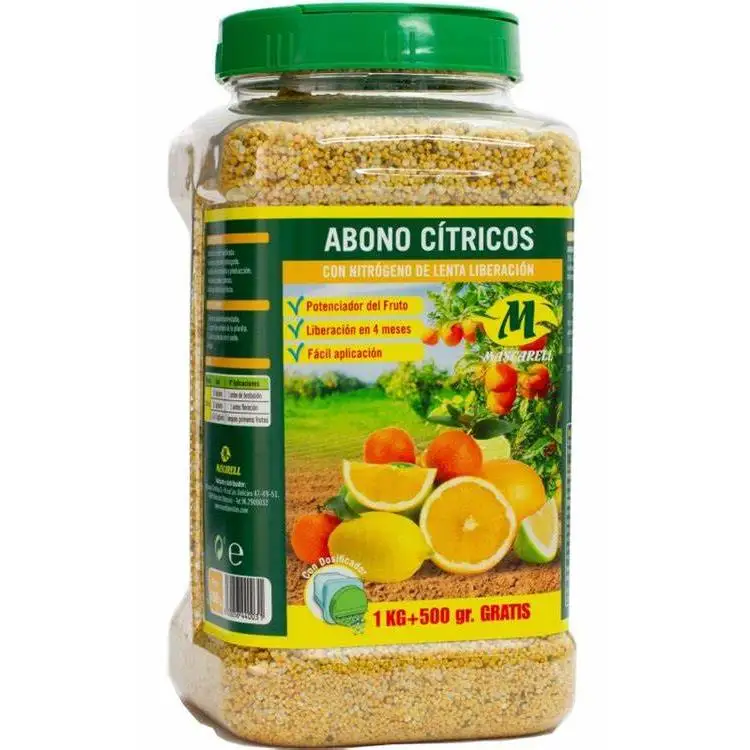 Micro granulated citrus fertilizer 1,5Kg-fertilizer for lemon tree, orange, grapefruit