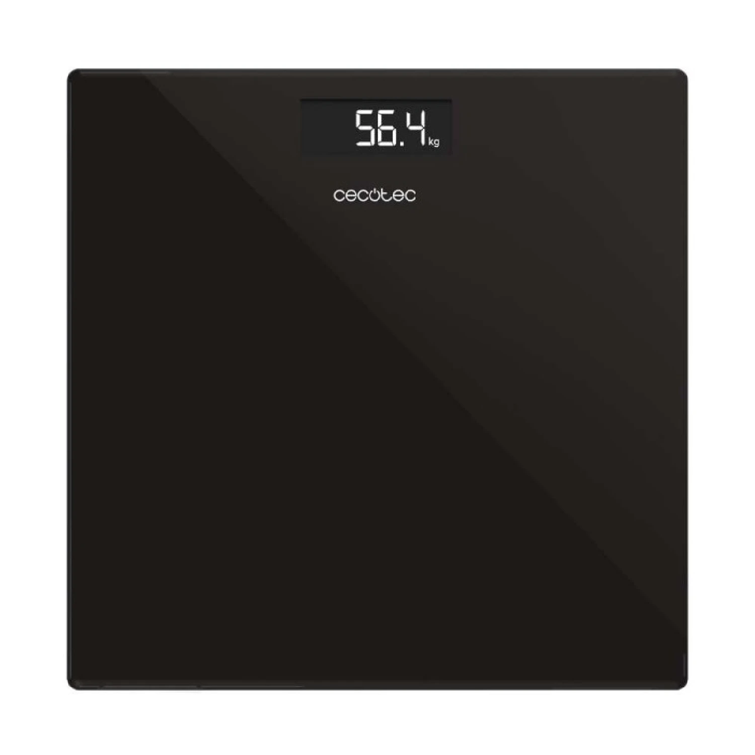 Cecotec Báscula de Baño Digital 30x30cm Surface Precision. Diseño Compacto, Mediciones Precisas, Capacidad Máxima 180kg