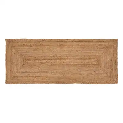 Factory Cuadros: Alfombra de Pasillo Ibagué 80 X 200 Cm Yute Natural Decorativa