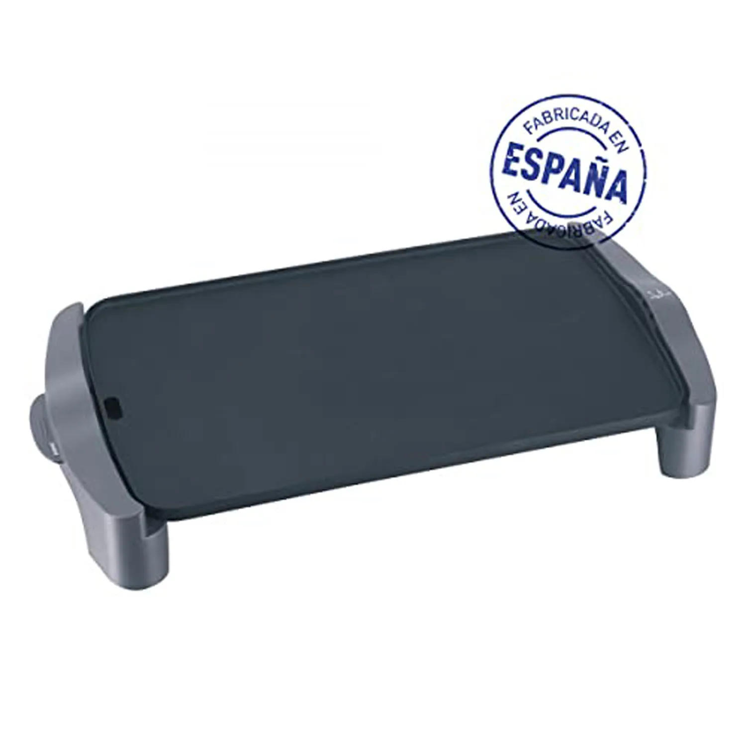 Jata Plancha de Asar Eléctrica Antiadherente Fabricada en España con resistencia M Magic, Superficie: 46 x 28 cm, Libre de PFOA, 2500 W de potencia [Clase de eficiencia energética A] - GR555A