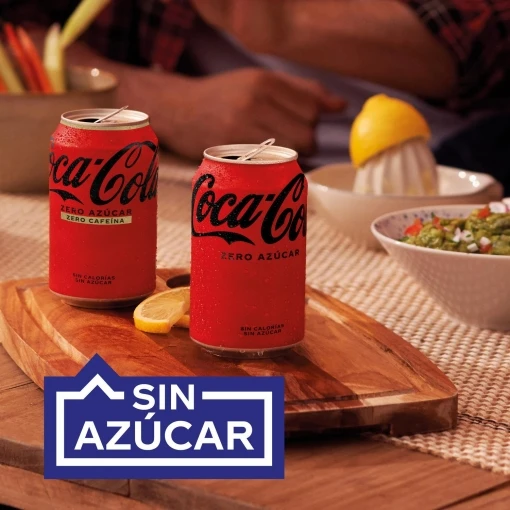 CocaCola 24Latas Sabor Original/Zero, 24 Unidades de 33cl/330ml