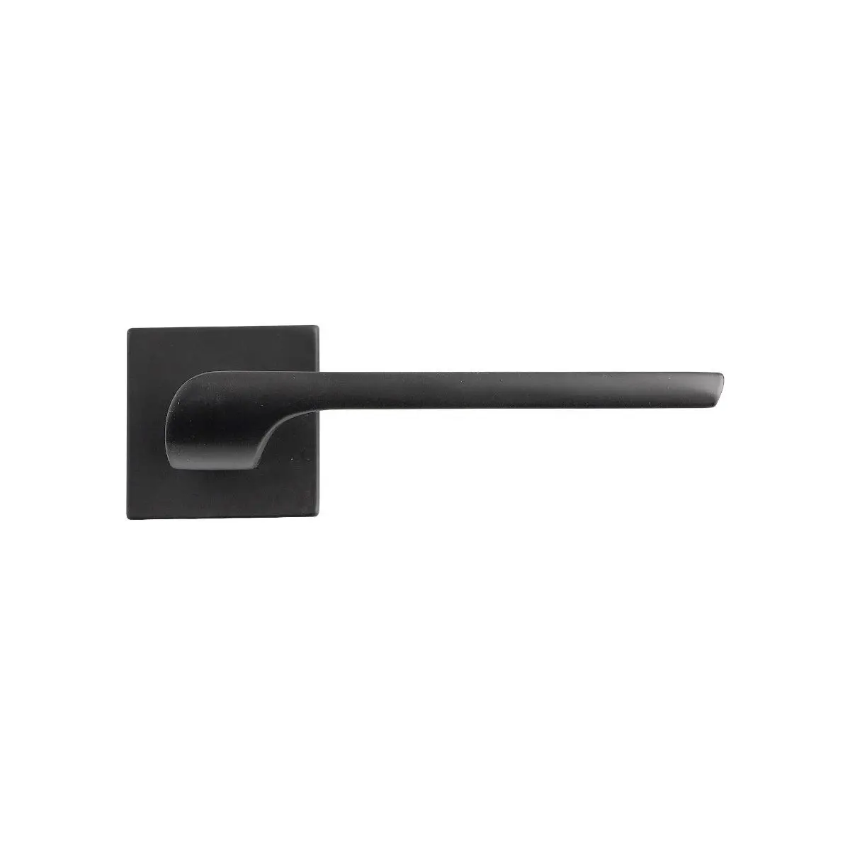 Manilla Cuadrada HANDLOCK con Roseta 50 mm – Negra Mate