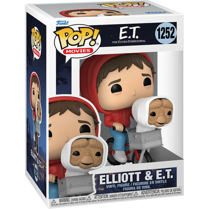 Funko Pop! E.T the Extraterrestrial 40th Elliott & E.T - Funko Pop No. 1252