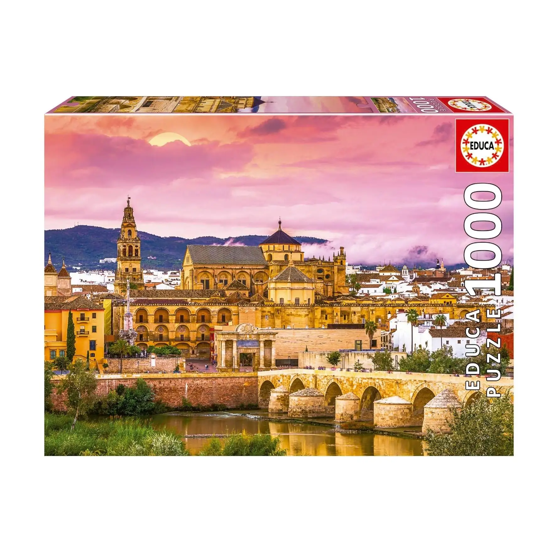 Educa - Puzzle de 1000 Piezas Córdoba. Incluye Pegamento Fix Puzzle. + 14 años (Educa 19623)