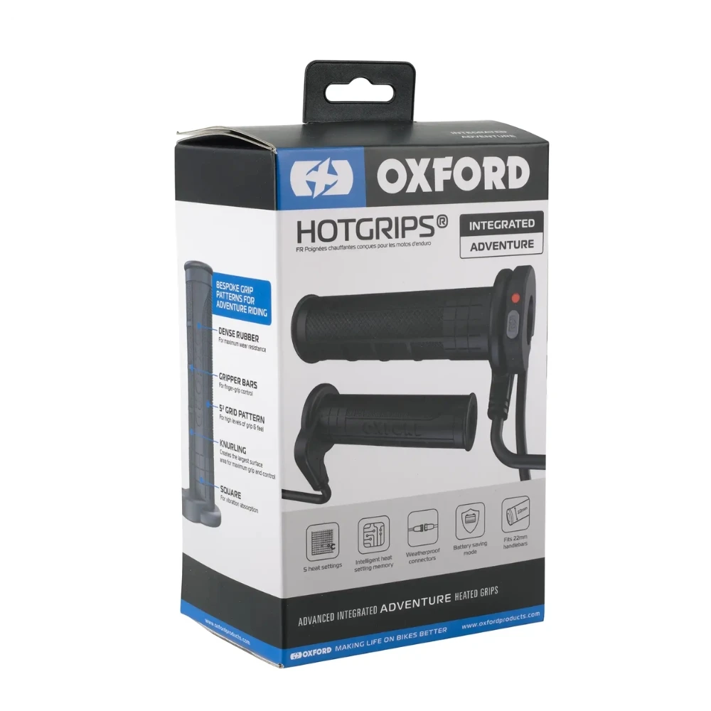 Puños Calefactables Oxford Hotgrips Advanced Integrated Adventure   Ce U