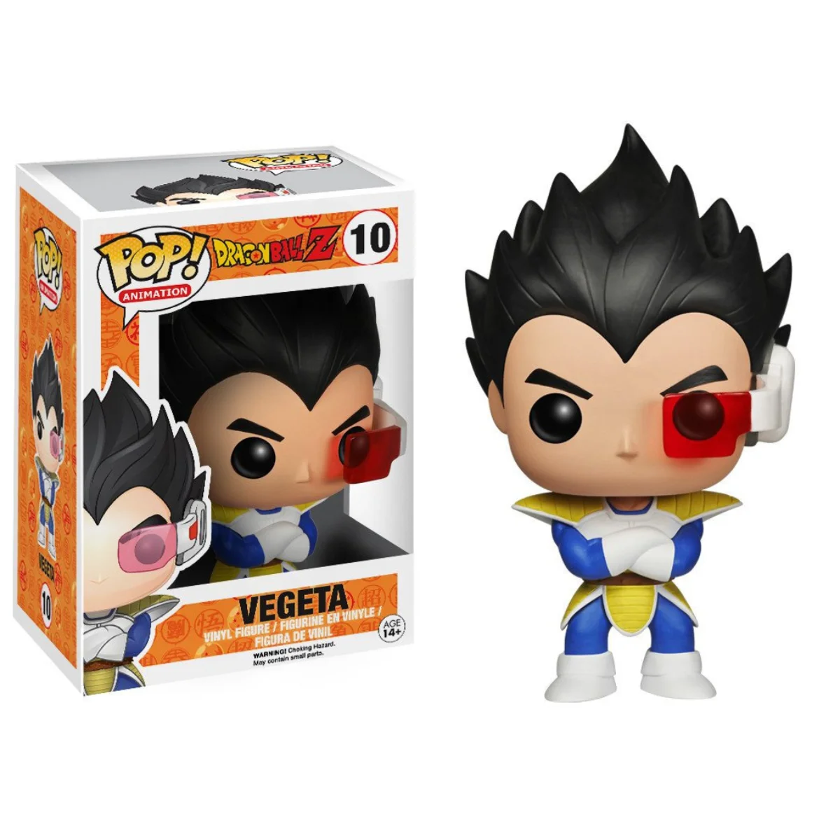 FUNKO POP! DRAGON BALL - VEGETA, 3991, Nº10, TIENDA CON LICENCIA OFICIAL