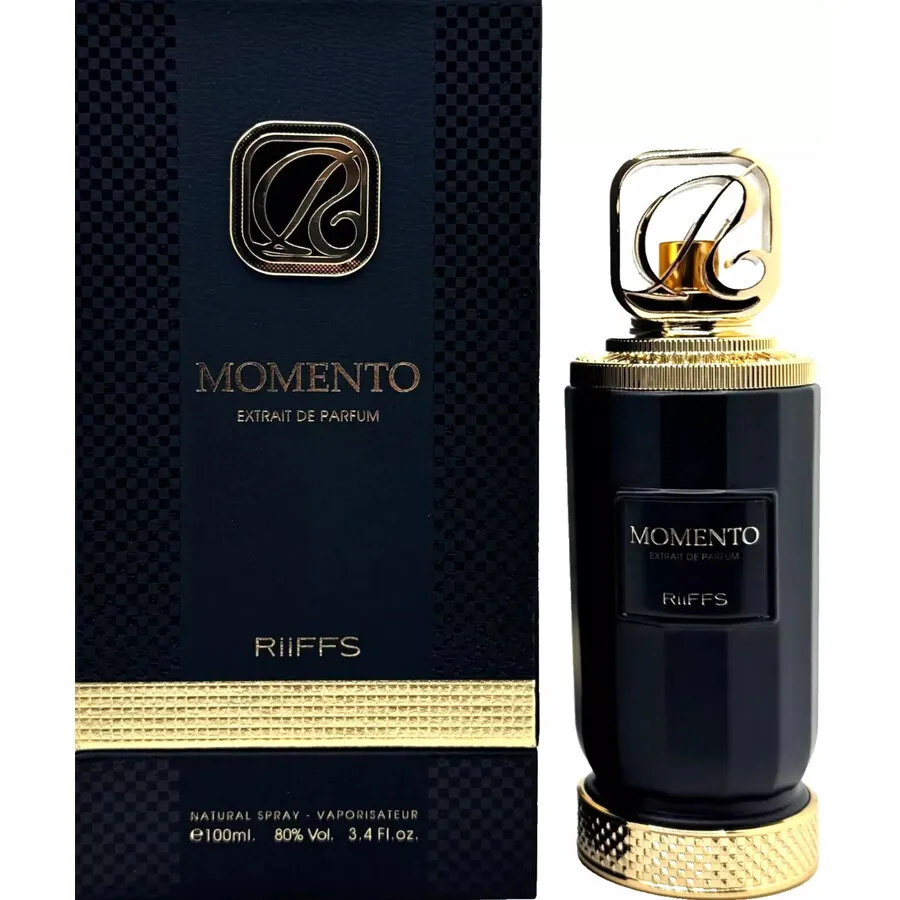 “Perfume Árabe Momento Riiffs 100ml – 100% Original | Extrait de Parfum Unisex de Alta Gama con Esencia Oriental Atemporal”