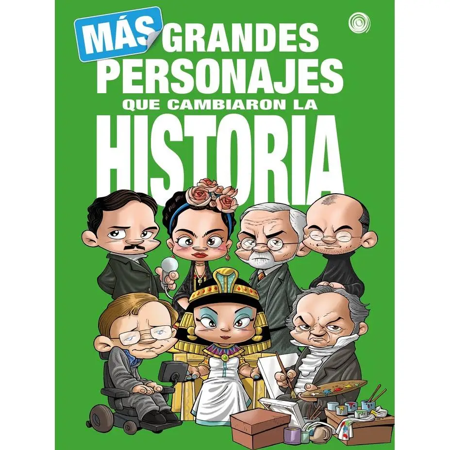 Libro MAS GRANDES PERSONAJES QUE CAMBIARON LA HISTORIA Editorial ESPIRAL Tapa dura