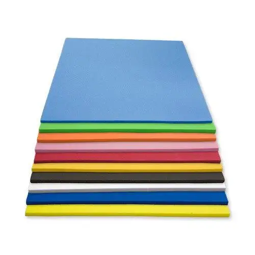 UD - Set 100 Cartulinas Goma Eva A4 (21x29 cm) – Colores Surtidos, 10 Paquetes de 10 Cartulinas