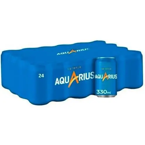 AQUARIUS NACIONAL NARANJA, Bebida Hidratante con Sales Minerales, Baja en Calorías,CAJA 24 x 330 ml SABOR AUTENTICO