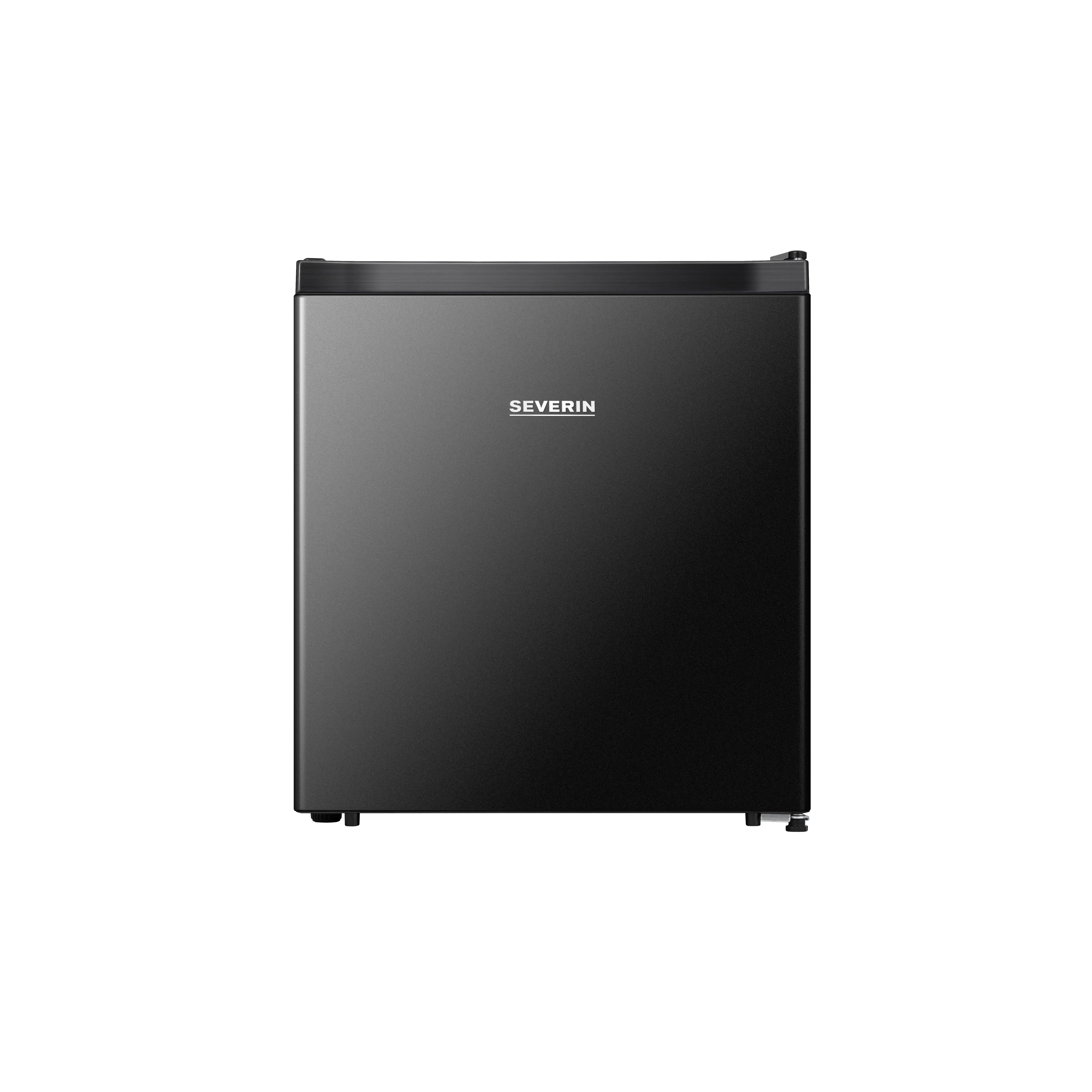 SEVERIN Mini fridge with low temperature compartment, small fridge with intermediate shelf, small energy saving mini refrigerator for small homes, 45 litres, black, KB 8879