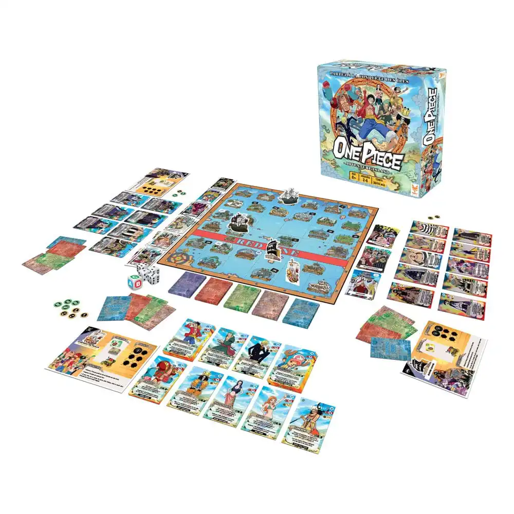 One piece juego de mesa adventure island *edición francés*