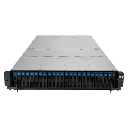 Plataforma Asus Rack (2U) RS521A-E12-RS24U AMD EPYC 9005/9004 (16x NVMe/8x SATA HS, 2x M.2, 2x 1GbE, IPMI, 1+1 2000W)