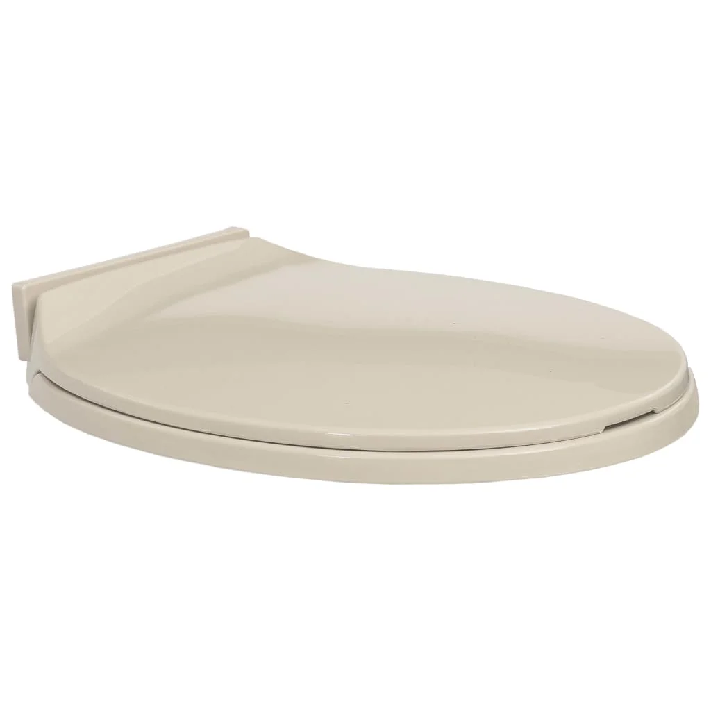 VidaXL apricot toilet lid and seat soft close Oval toilet apricot Color, blue, Beige and more