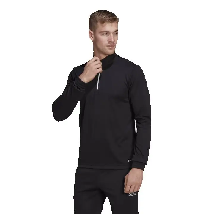 Adidas sports sweatshirt training entrance 22 for men, blue, red and black