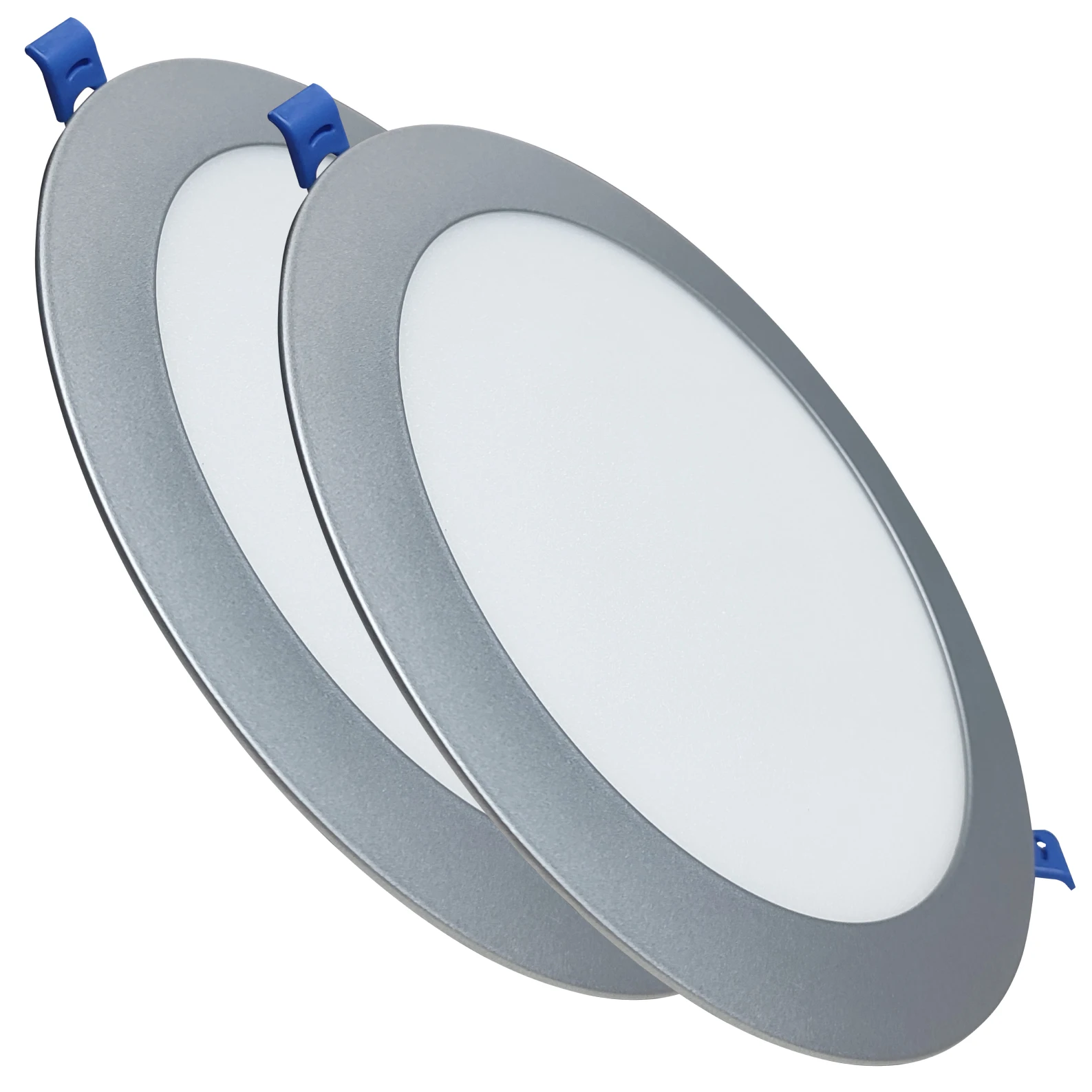 LED ATOMANT Pannello LED Rotondo 225mm, 20W, CCT (Selettore Colore Bianco Caldo, Neutro e Freddo), Taglio 205mm, 1800 lumen, Driver incluso, Alta efficienza, Basso consumo, Facile installazione, Luce