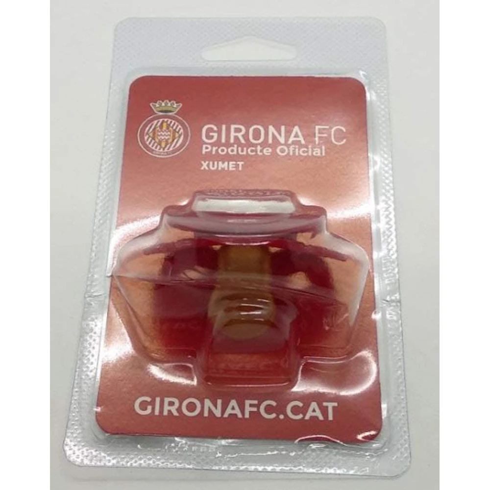 Chupete Girona Rojo Bebé - Detalle Estampado - Producto Oficial