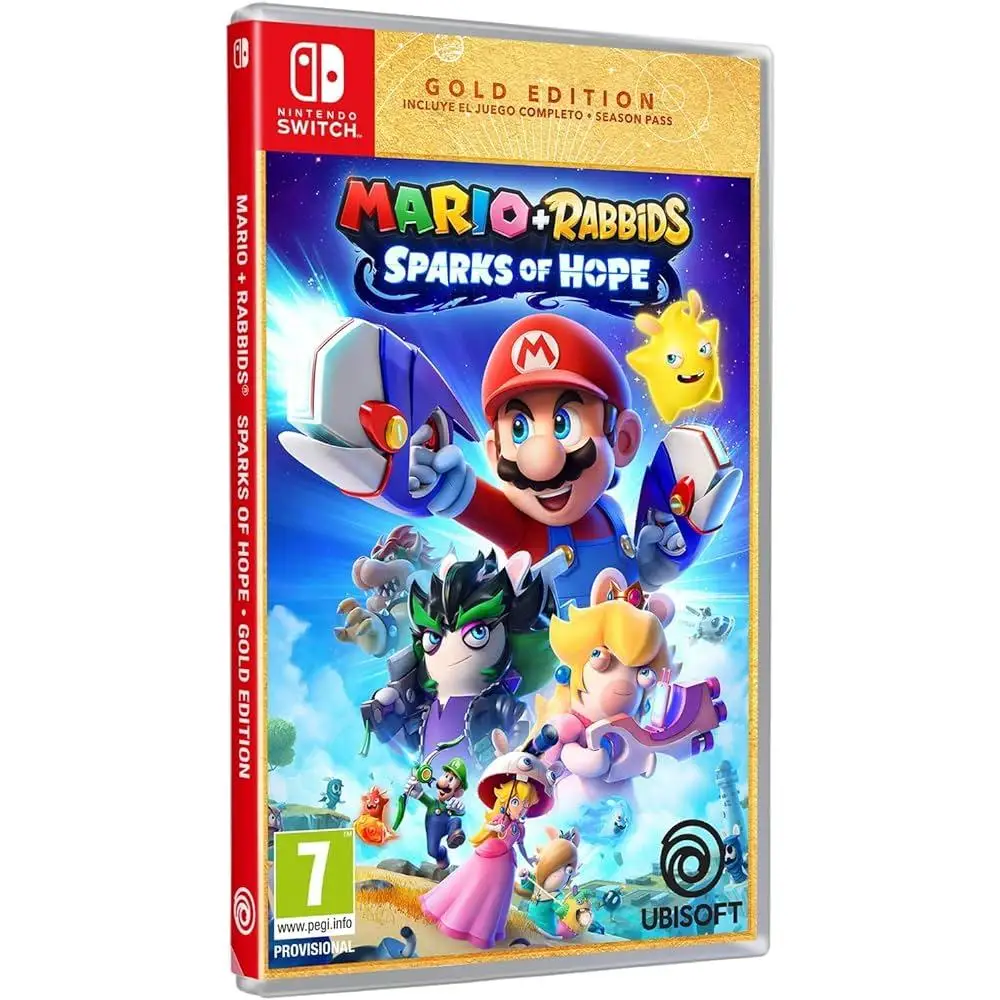 Mario Rabbids Sparks of Hope Gold Edition (Importacion UK) - Nintendo Switch - Nuevo Precintado