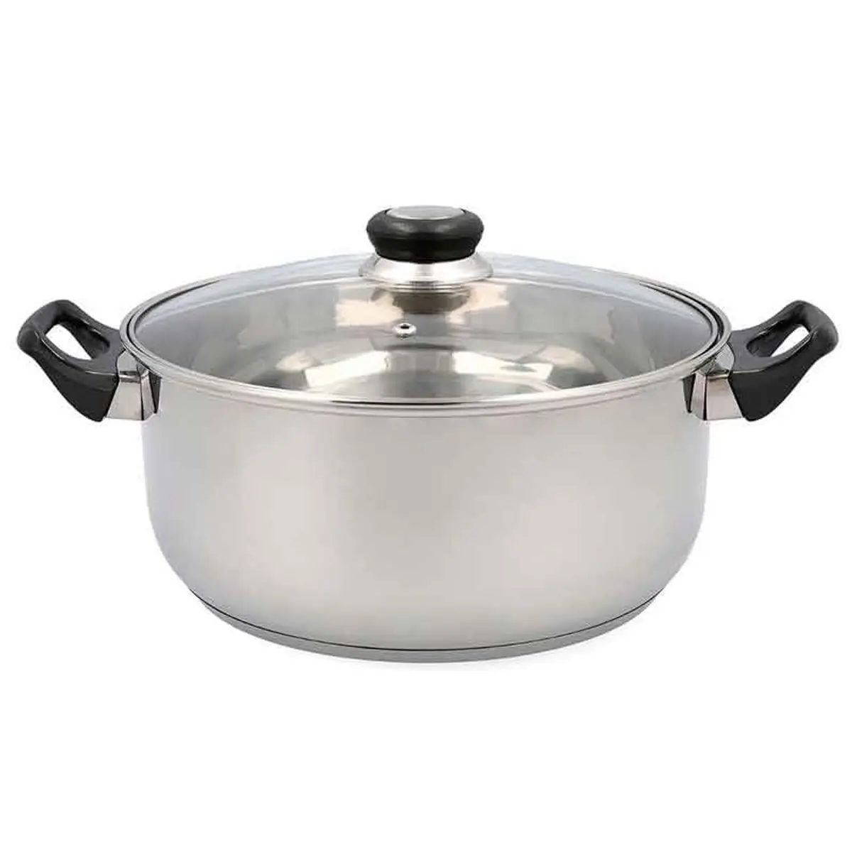 Cacerola Hábitat Quid con tapa acero inoxidable