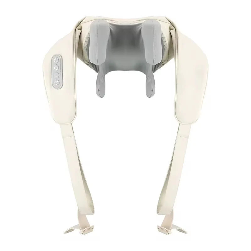 Masajeador cervical , Automatico, Masajeador 5D de cuello adecuado para hombro, cuello, espalda, piernas , terapia calor
