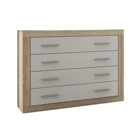 Chest of Drawers Lara Model 4 Drawers. Available in Various Colors