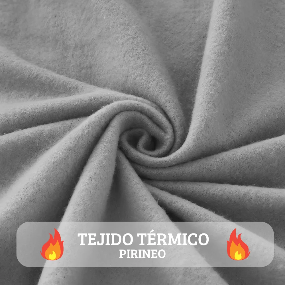 KYTZIAS-game of Pirineo savannas winter. Thermal fabric. Set of thermal sheets. 3 pieces bed linen 100% polyester. Low Cost sheet set for bed 90, 105, 135 and 150 cm. Winter bedding model to choose from.