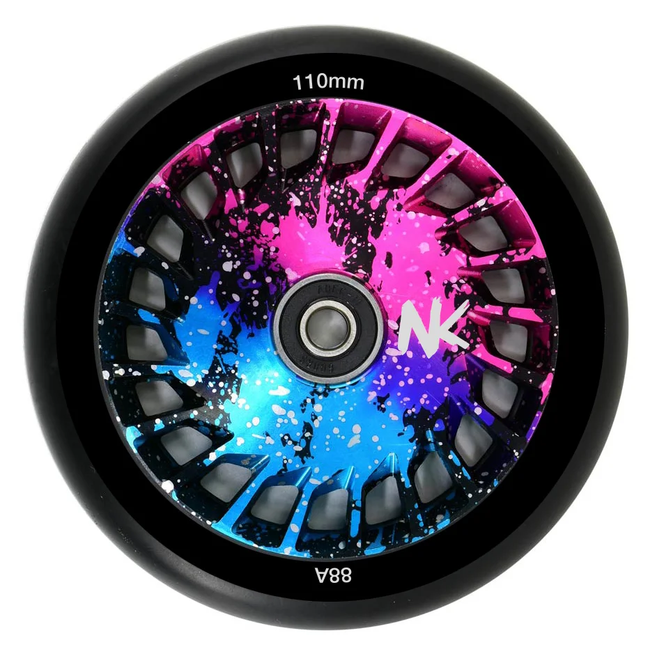 Rueda Galaxy Nokaic de 110 mm para Scooter Freestyle.