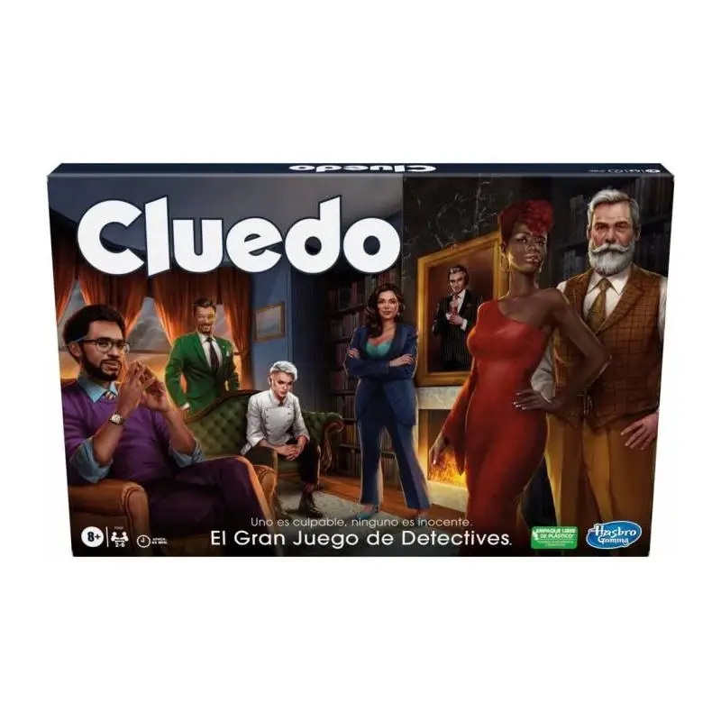 JUEGO DE MESA CLUEDO REDISEÑADO DE HASBRO