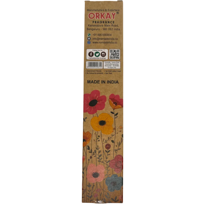 Ruda namaste natural india masala natural incense - 1 box of 30gr.