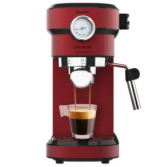 CECOTEC 01586 espressos and cappuccinos coffee maker 20 bar Press finished red color Cafelitzia 790 Shiny Pro Cecotec