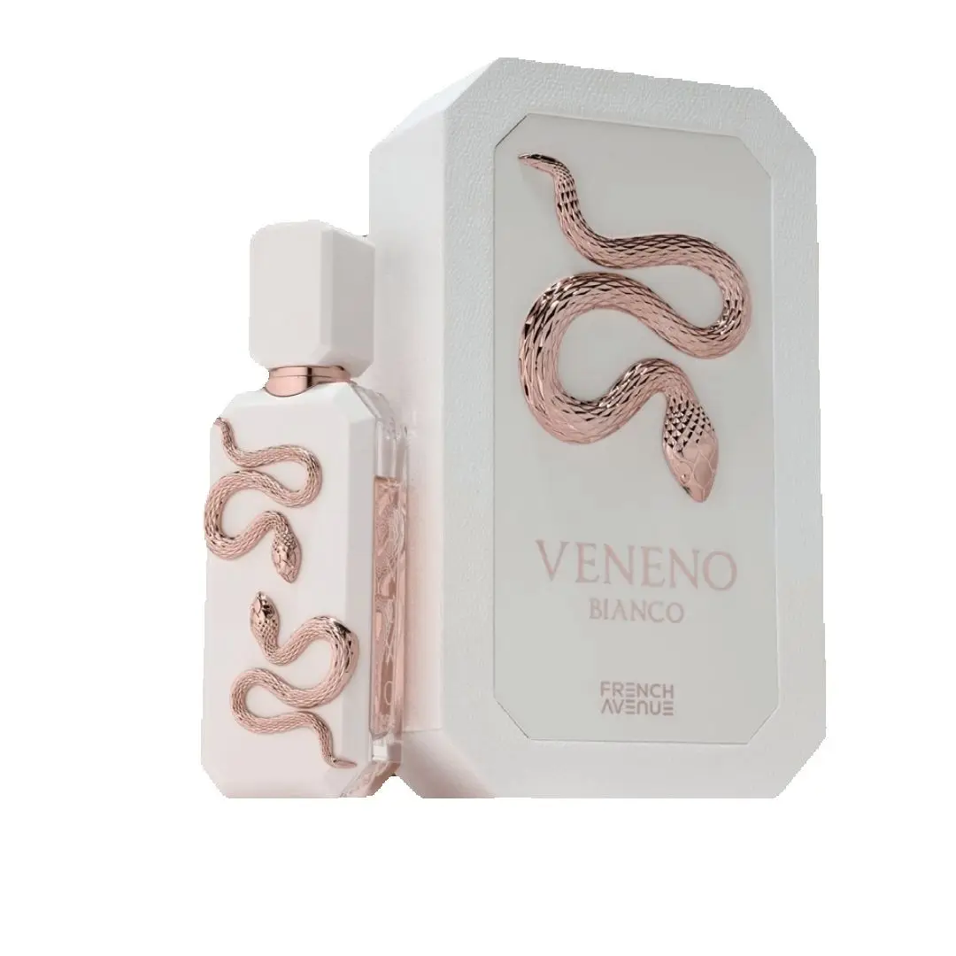 Perfume Árabe 100% Original Veneno Bianco French Avenue para Hombres y Mujeres 100 ml  Elegancia Intensa y Lujo Oriental