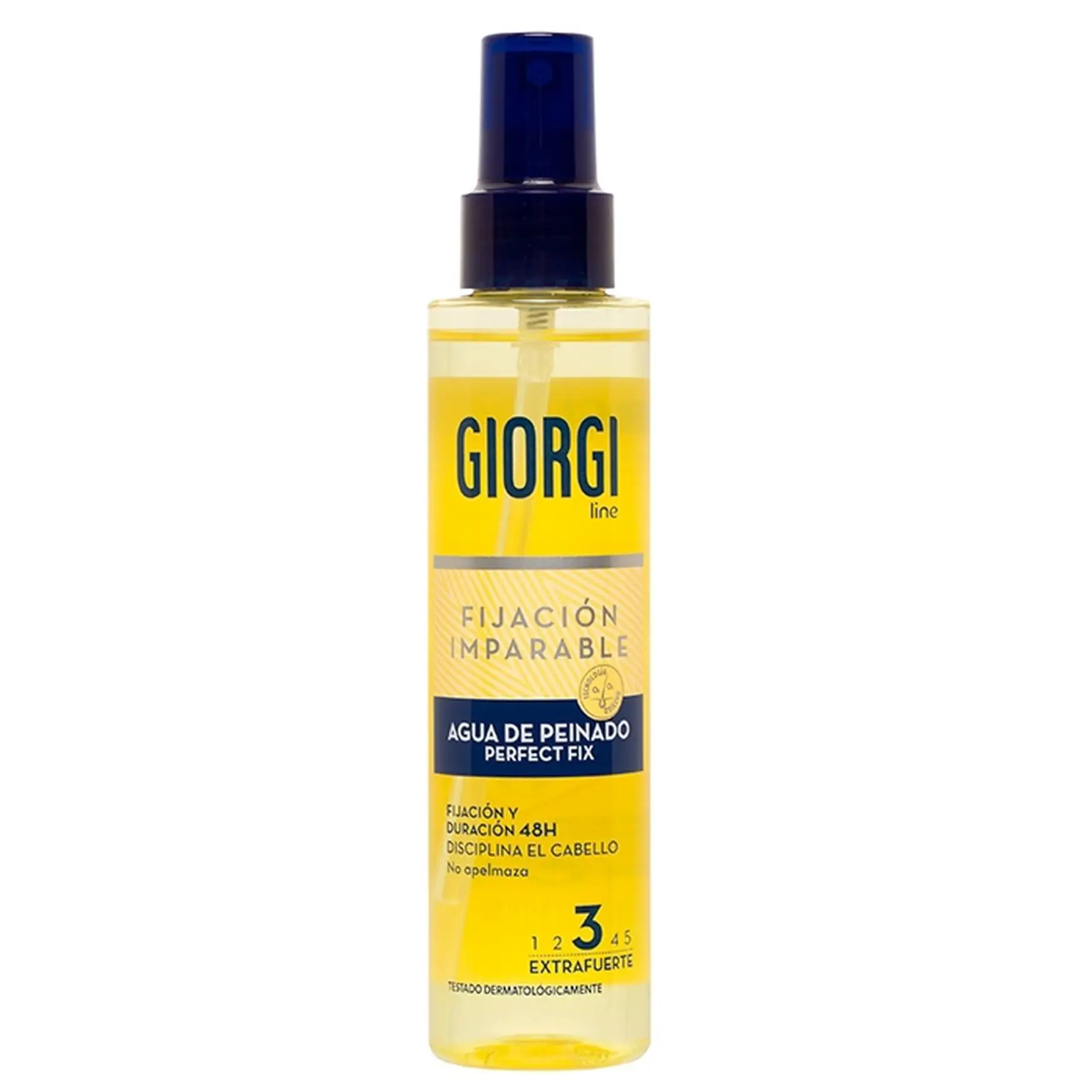 Giorgi Line - Agua de Peinado Perfect Fix, Fijación y Duración 48h, Disciplina el Cabello, Fijación 3 Extrafuerte - 150 ml