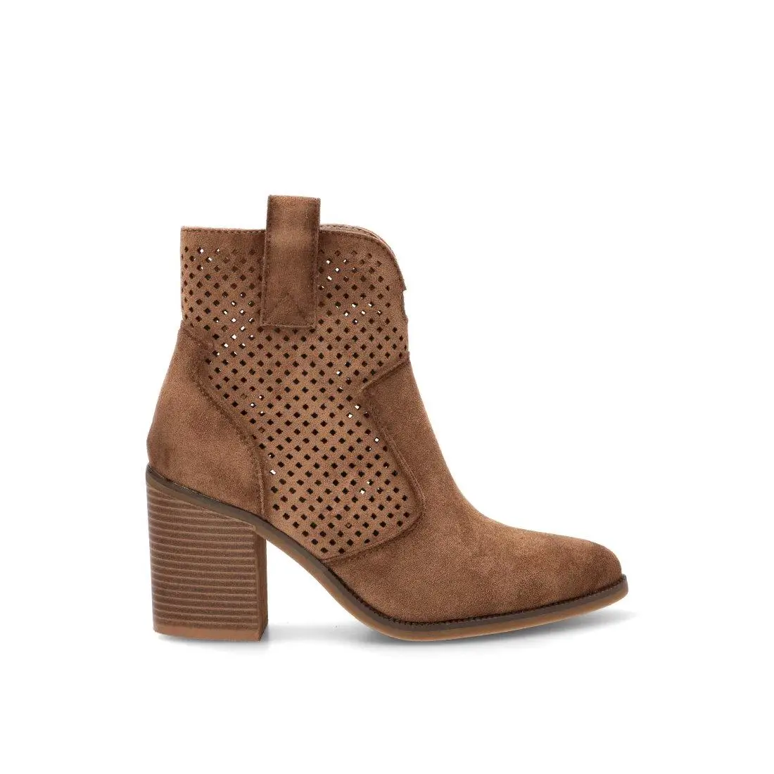 BOTÍN CALADO AREN 31127, ETIKA MUJER, CAMEL