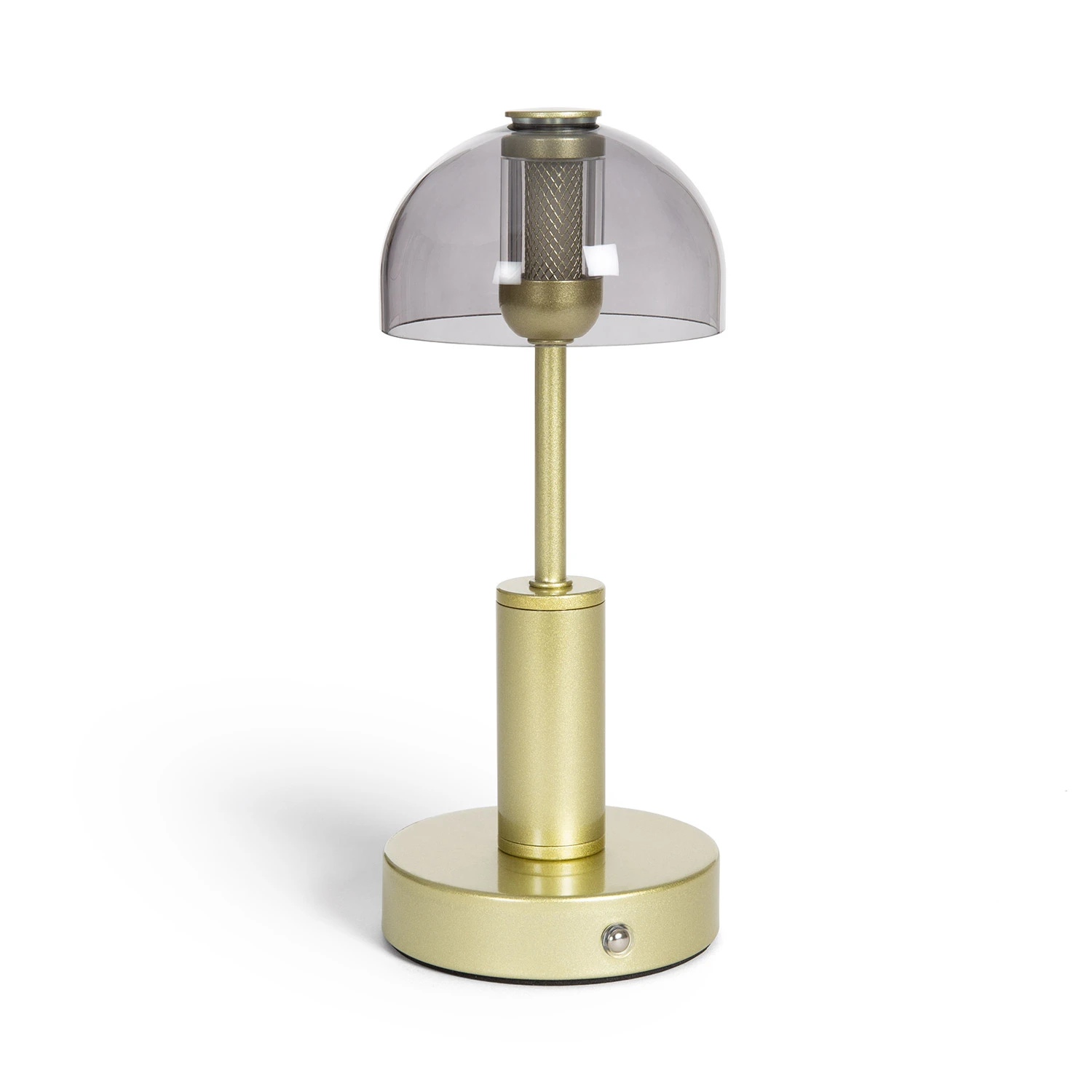 Ledkia Lámpara de Mesa LED Metal Portátil con Batería USB Recargable Luliu Ludza Dorado