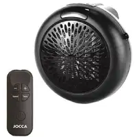 Mini Calefactor de Pared Jocca 600 W con Mando