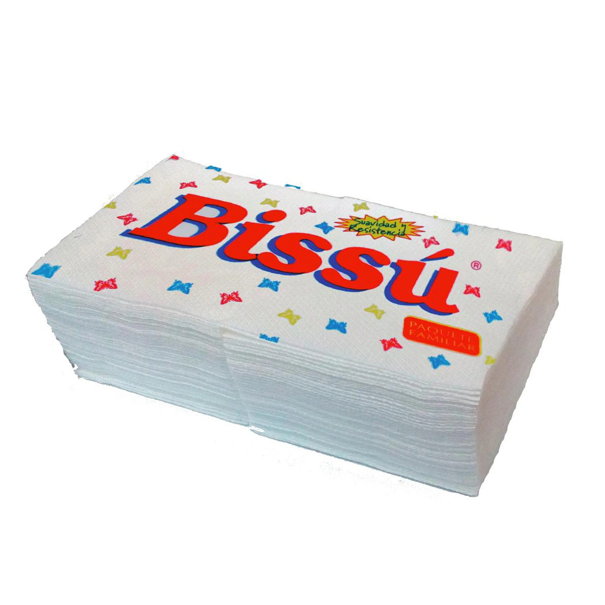 UD - Bissú Pack 6 Paquetes de Servilletas 30x30cm – 80 Hojas por Paquete | Suaves, Resistentes y Elegantes